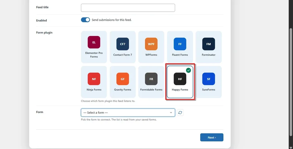 Happy Forms Zoho Campaigns Integration: Connect and Create Leads Automatically. 4 Form plugin- Happy Forms Zoho Campaigns Integration