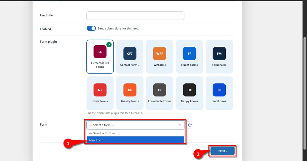 Elementor Pro Forms Integration with FormBridge for Zoho 2 image 172