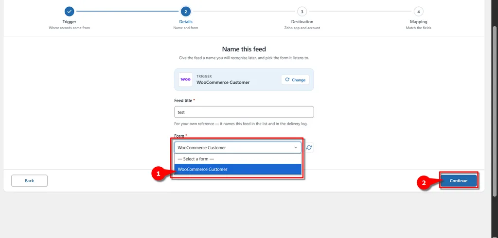 WooCommerce Integration with FormBridge for Zoho. 4 image 4